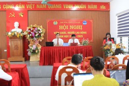 TRƯỜNG THPT CỬA LÒ TỔ CHỨC HỘI NGHỊ VIÊN CHỨC NGƯỜI LAO ĐỘNG NĂM HỌC 2024 - 2025