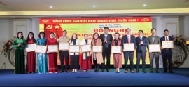Chi bộ trường THPT Cửa Lò được nhận Giấy khen